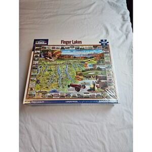 White Mountain Finger Lake Puzzle 1000 Pieces New York